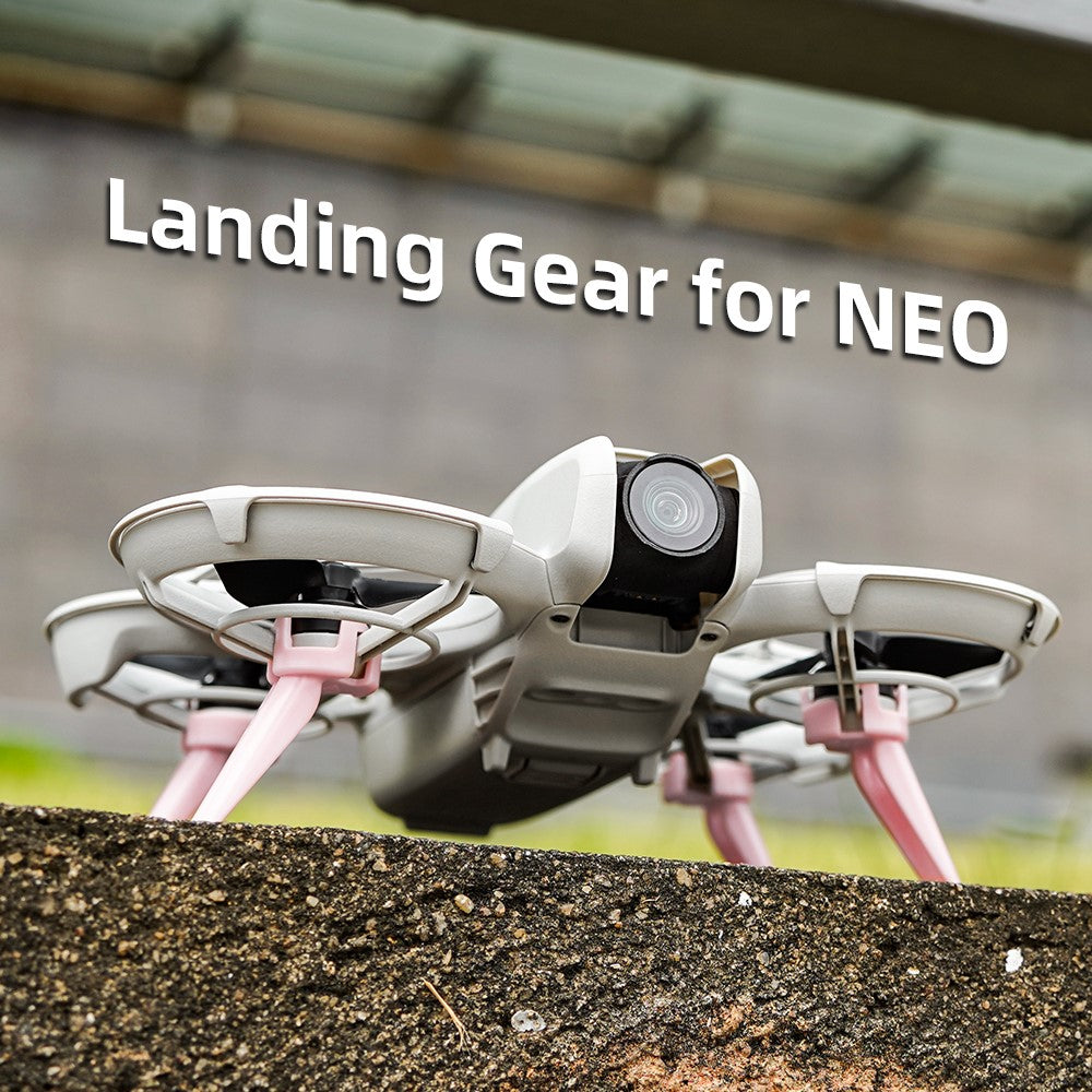 BRDRC 4Pcs / Set For DJI Neo Drone Landing Gears Quick Release ABS Extension Legs Kit