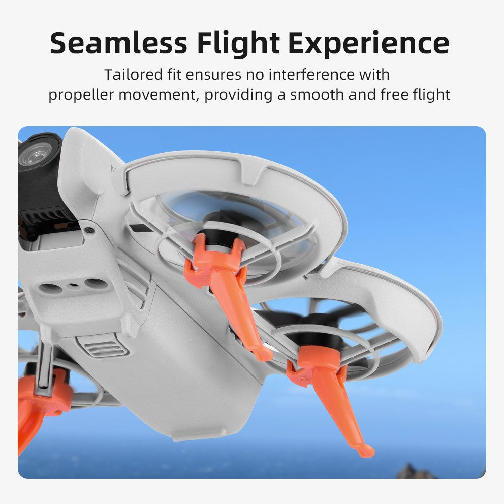 BRDRC 4Pcs / Set For DJI Neo Drone Landing Gears Quick Release ABS Extension Legs Kit