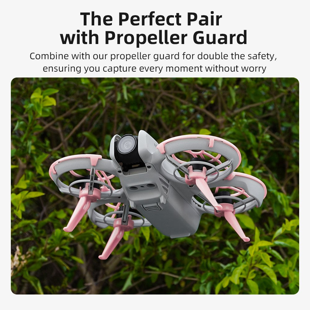 BRDRC 4Pcs / Set For DJI Neo Drone Landing Gears Quick Release ABS Extension Legs Kit