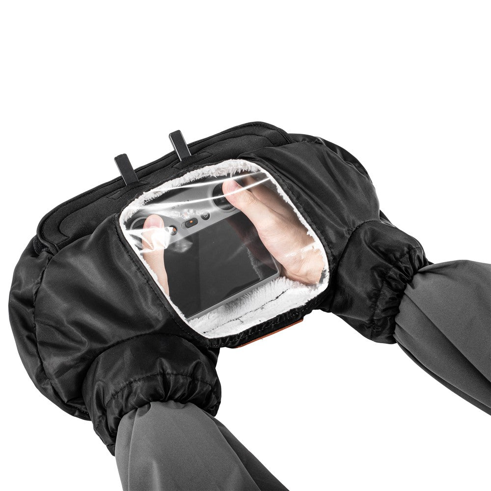 STARTRC 1144697 For DJI Drone Remote Control Winter Windproof Warm Hand Warmer Glove