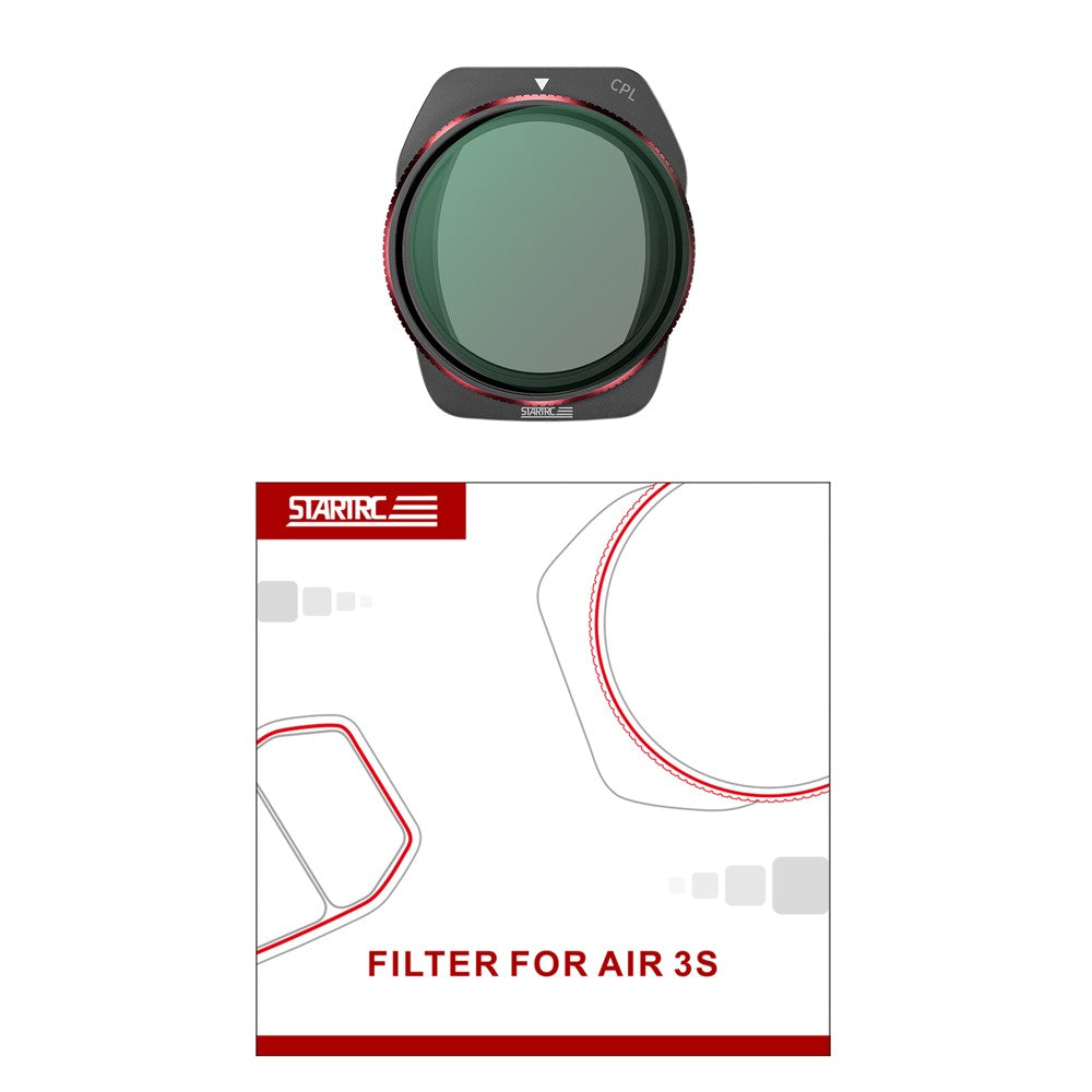 STARTRC 1154757 For DJI Air 3S Drone Camera CPL Filter Aluminum Alloy + Glass CPL Lens Filter