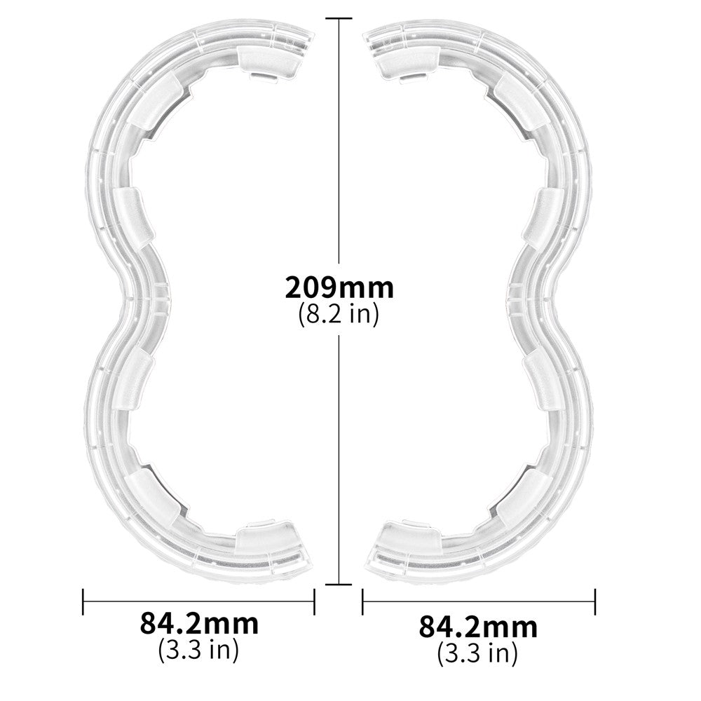 STARTRC 1151848 For DJI Avata 2 TPU Anti-Collision Bumper Ring Drone Propeller Guard Impact Protector