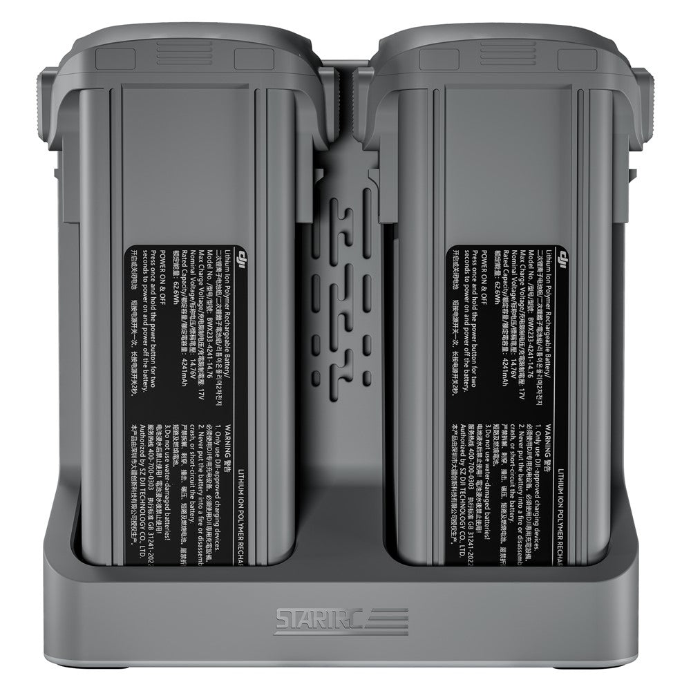 STARTRC 1125351 For DJI Air 3S / Air 3 Charging Butler Dual Battery Storage Box Charger
