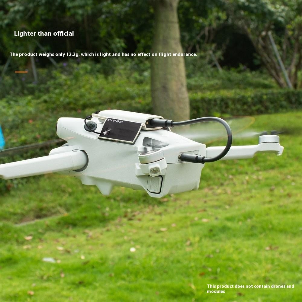 For DJI Mini 4 Pro / Mini 3 Pro / Mini 3 Drone 4G Module Installation PU Sleeve with Antenna