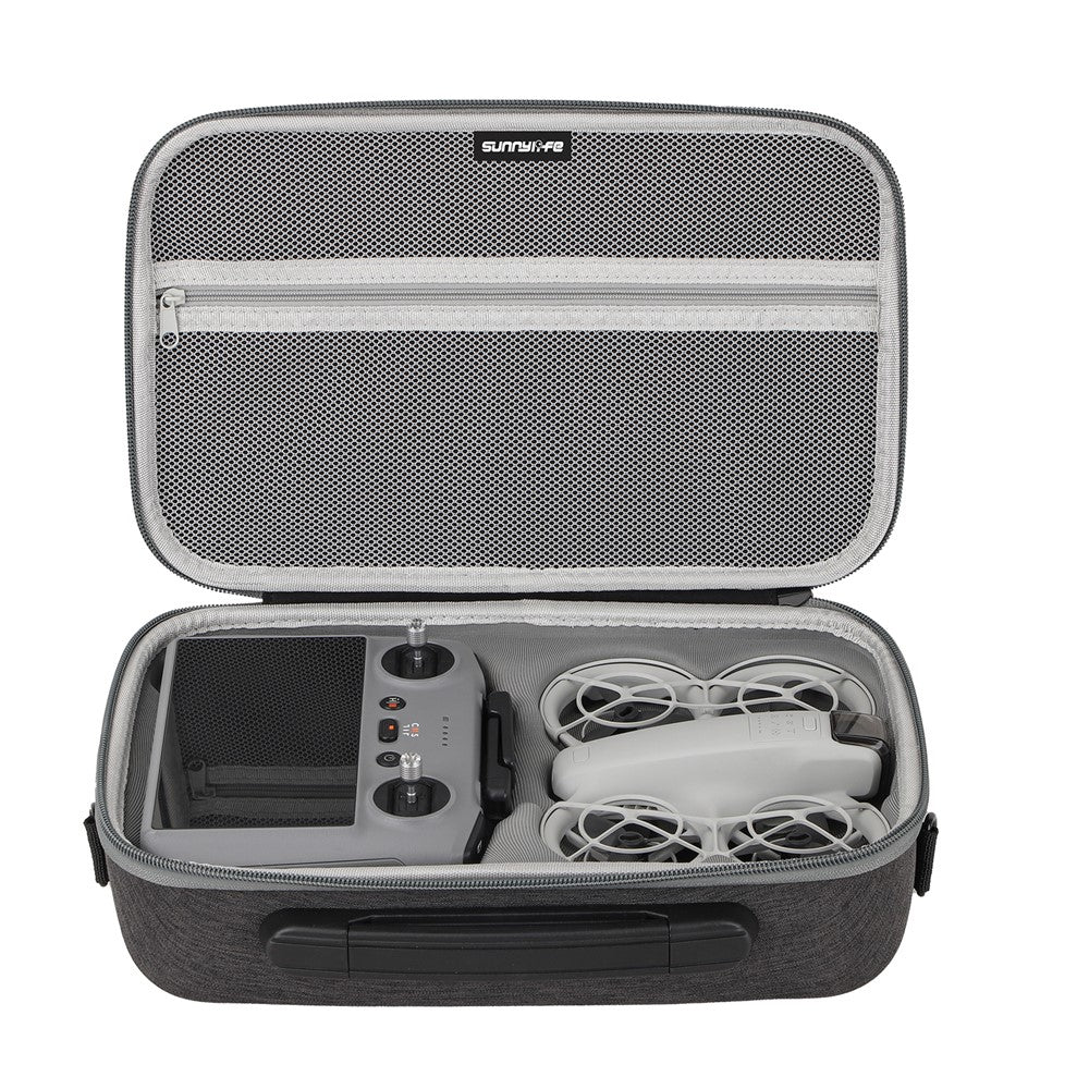 SUNNYLIFE NE-B919 For DJI Neo Protective Case Hard Shell Four Battery Set Bag (RC 2 Version)