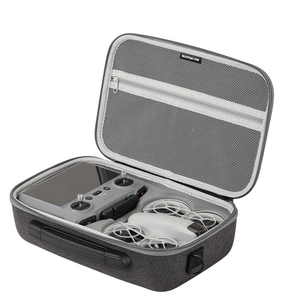 SUNNYLIFE NE-B919 For DJI Neo Protective Case Hard Shell Four Battery Set Bag (RC 2 Version)