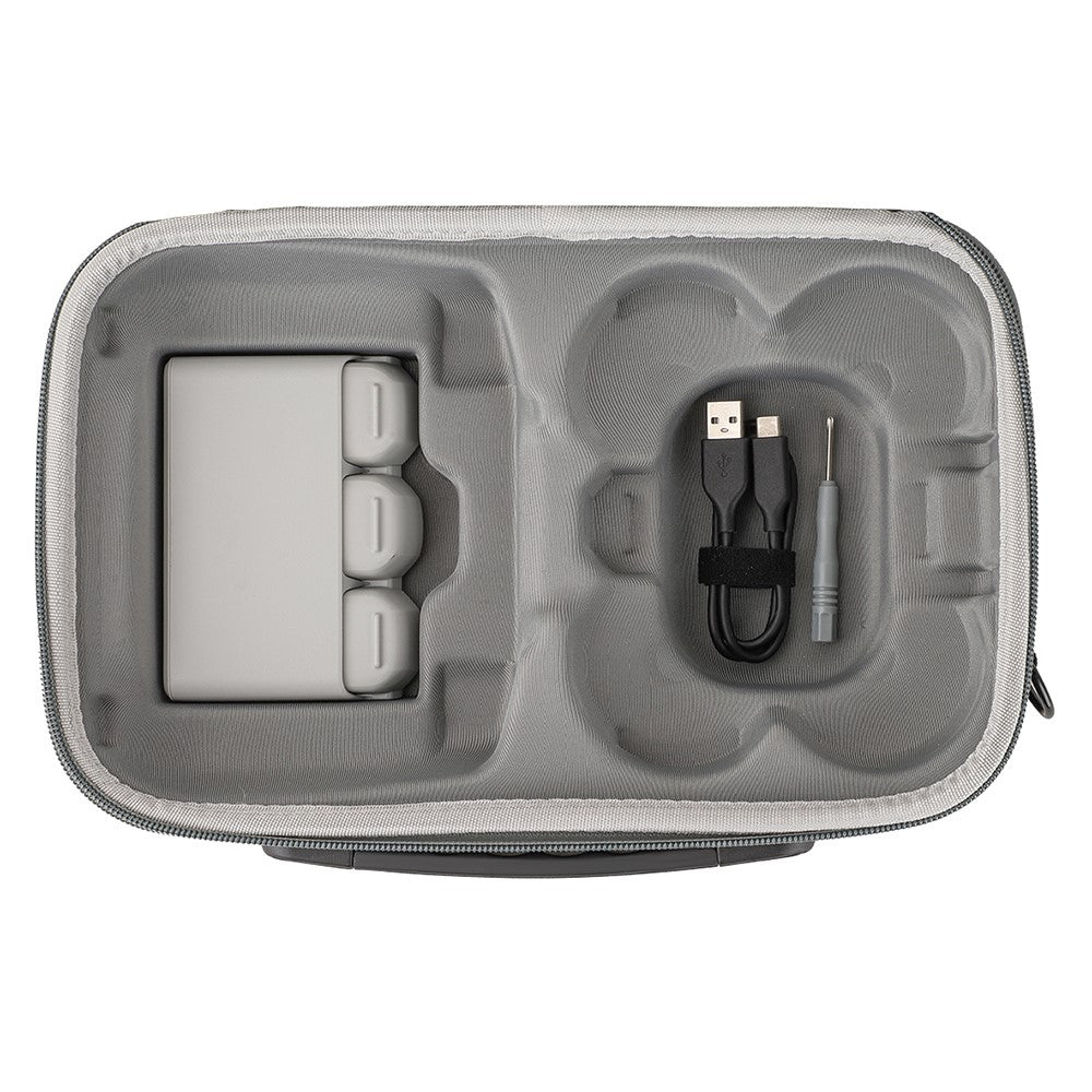SUNNYLIFE NE-B919 For DJI Neo Protective Case Hard Shell Four Battery Set Bag (RC 2 Version)