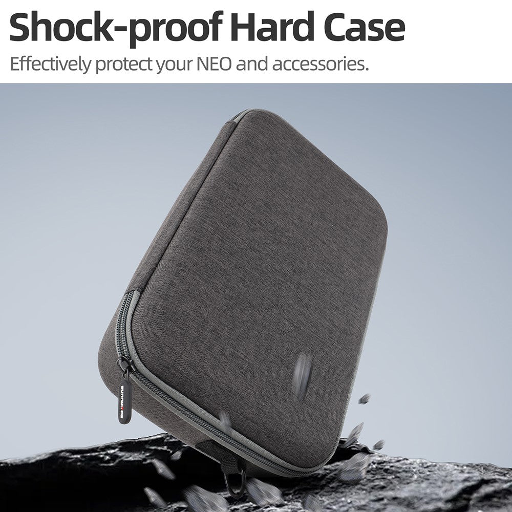 SUNNYLIFE NE-B919 For DJI Neo Protective Case Hard Shell Four Battery Set Bag (RC 2 Version)