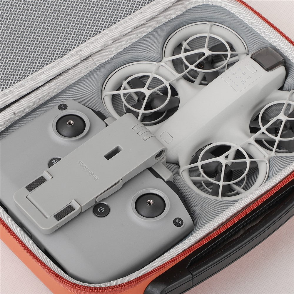 SUNNYLIFE NE-B918 For DJI Neo Storage Bag Hard Shell Protection Case Four Battery Set Bag