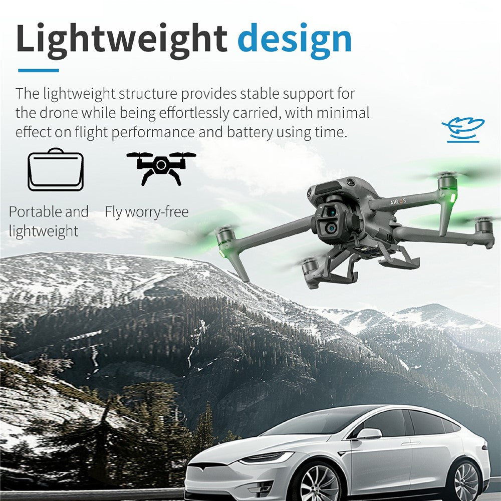 STARTRC 1155259 For DJI Air 3S / Air 3 Landing Gear Extension Foldable Legs Quick Release Shockproof Training Stand