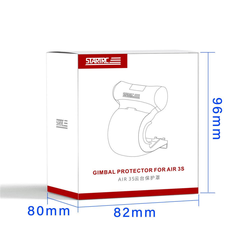 STARTRC 1154887 For DJI Air 3S Drone Gimbal Protector Plastic Camera Lens Cover Protection Shield