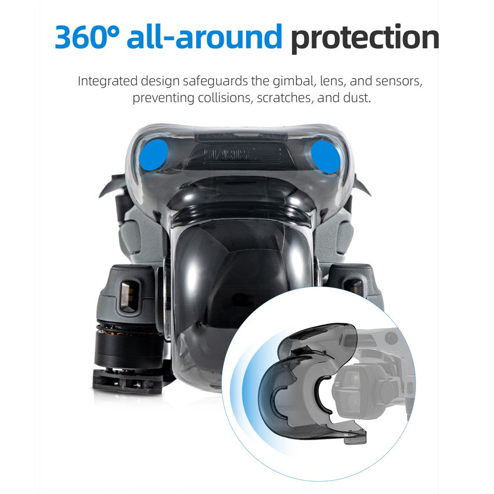 STARTRC 1154887 For DJI Air 3S Drone Gimbal Protector Plastic Camera Lens Cover Protection Shield