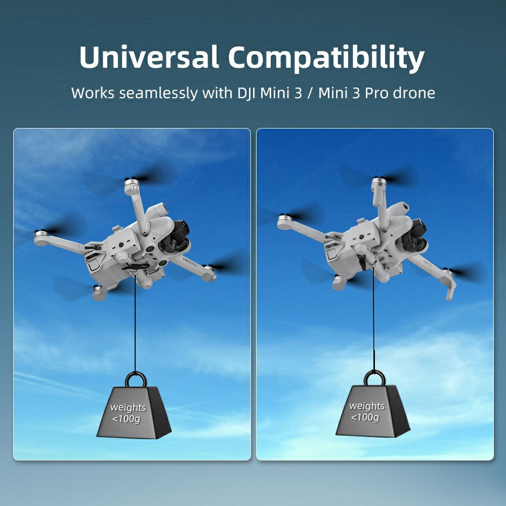 BRDRC For DJI Mini 3 / Mini 3 Pro Thrower Remote Control Airdrop System Drone Payload Release Device