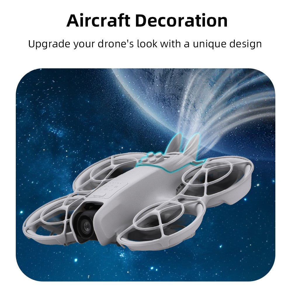 BRDRC For DJI Neo Drone Flight Tail Quick Release ABS Flying Tail Wing
