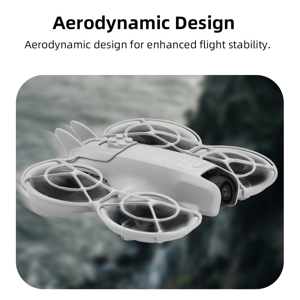 BRDRC For DJI Neo Drone Flight Tail Quick Release ABS Flying Tail Wing
