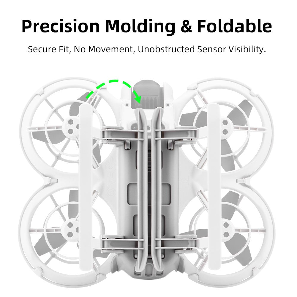 BRDRC For DJI Neo Drone Folding Tripod ABS Landing Gear Extension Legs
