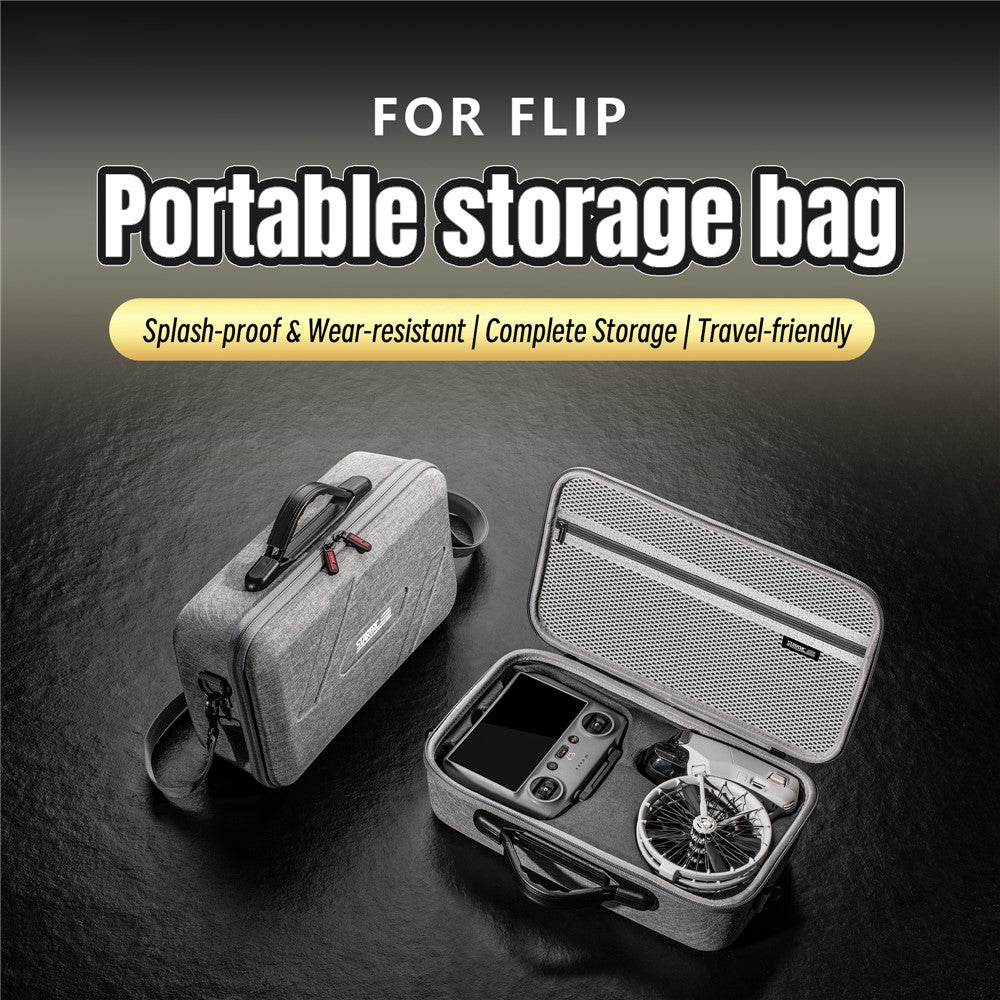 STARTRC 12200080 For DJI Flip Drone Carrying Case Remote Control Batteries Storage Bag