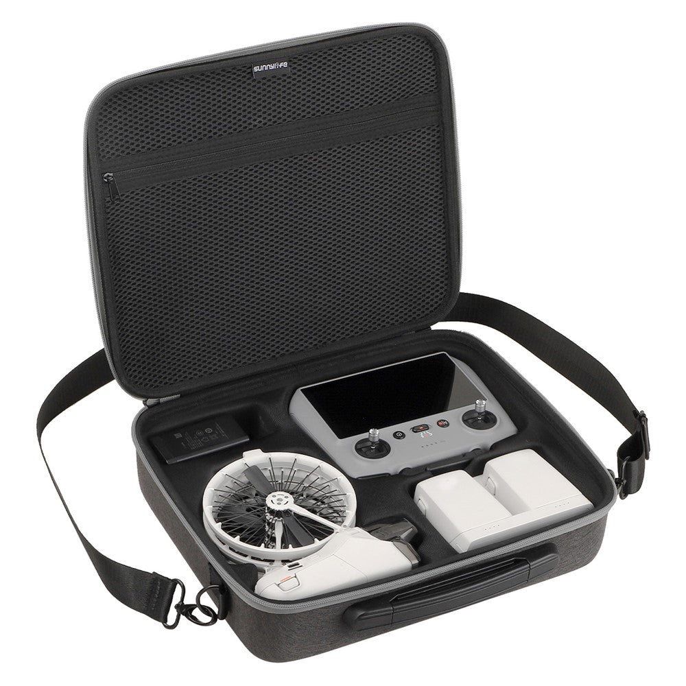SUNNYLIFE FP-B959 For DJI Flip Drone Carrying Case 5 Batteries Storage Bag with Shoulder Strap