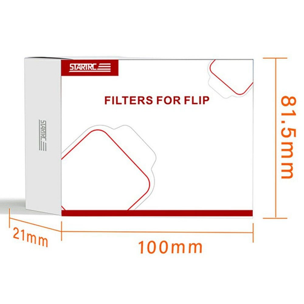 STARTRC 12200081 4Pcs / Set For DJI Flip ND16 ND64 ND128 CPL Optical Glass Drone Lens Filters