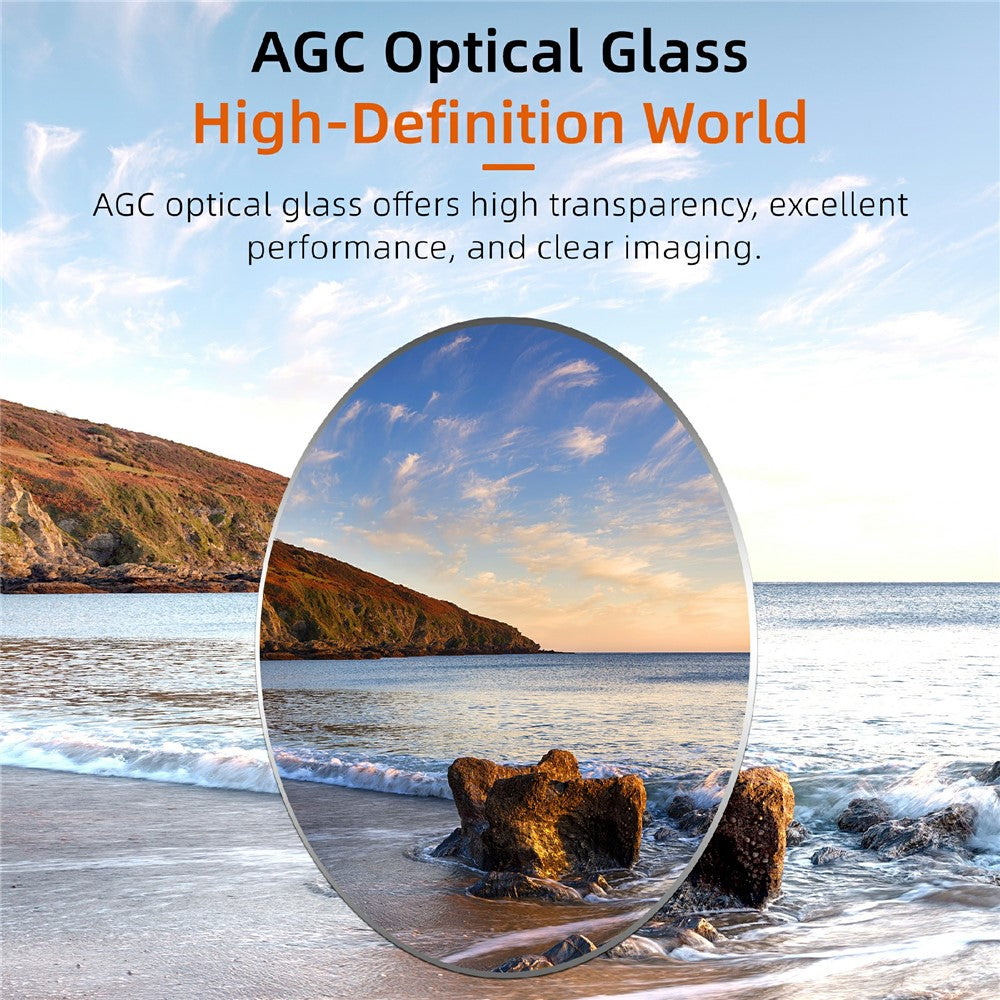STARTRC 12200081 4Pcs / Set For DJI Flip ND16 ND64 ND128 CPL Optical Glass Drone Lens Filters