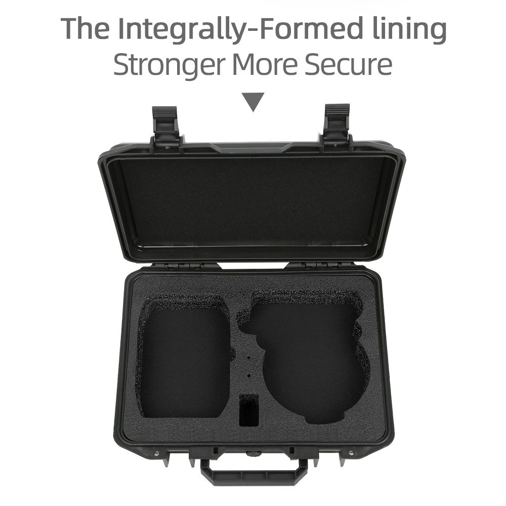 For DJI Flip Drone Carrying Case Waterproof Hard Shell Protective Storage Box with EVA Interior