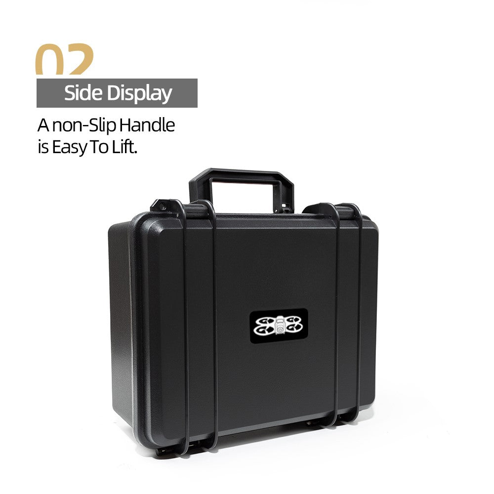 For DJI Flip Carrying Case Portable RC Drone + RC-N3 Controller + Battery Shockproof Storage Box