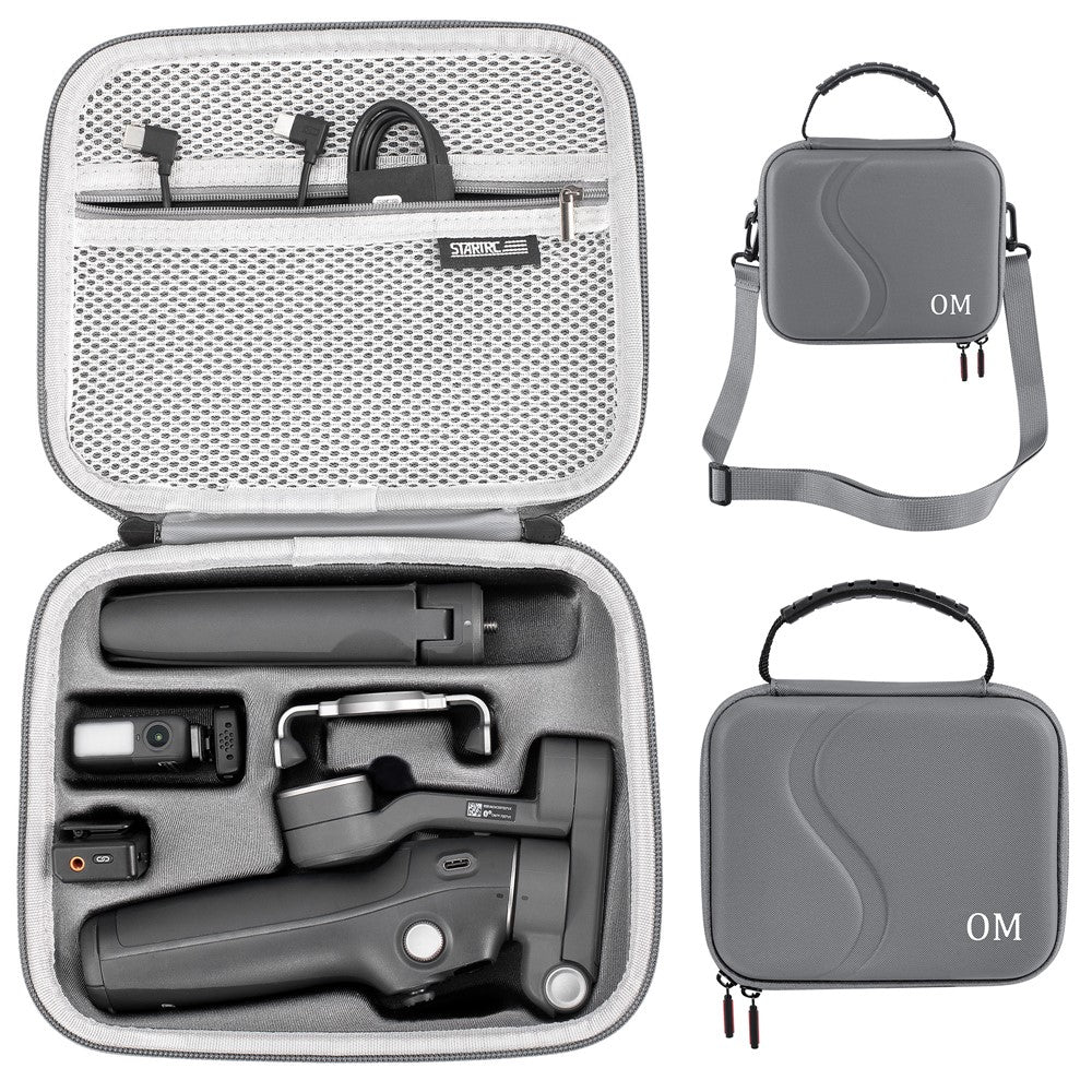 STARTRC For DJI Osmo Mobile 7 / 7 Pro Portable Travel Carrying Case PU Crossbody Bag