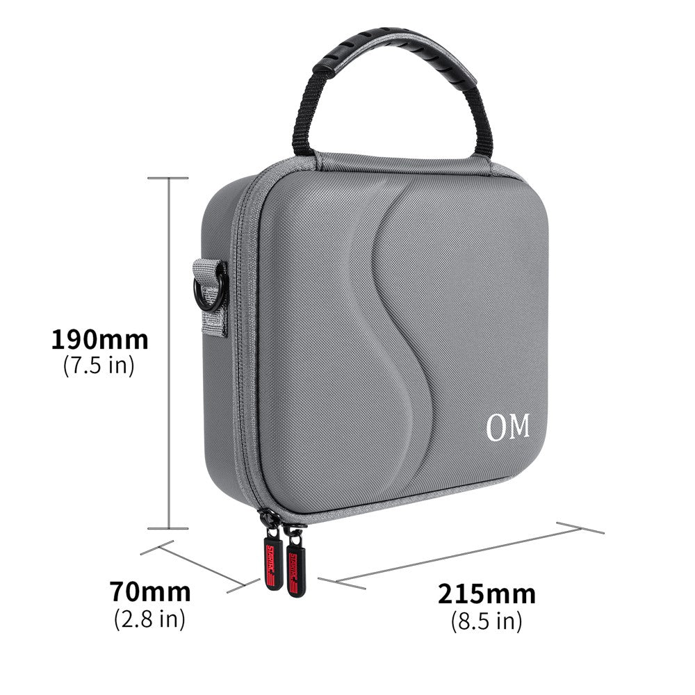 STARTRC For DJI Osmo Mobile 7 / 7 Pro Portable Travel Carrying Case PU Crossbody Bag