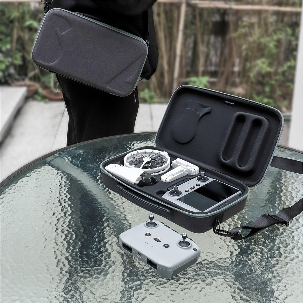 SUNNYLIFE FP-B978 For DJI Flip Drone Battery Remote Controller Carrying Case Storage Bag