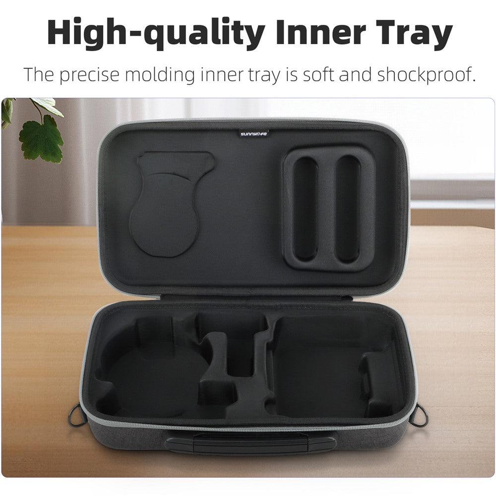 SUNNYLIFE FP-B978 For DJI Flip Drone Battery Remote Controller Carrying Case Storage Bag