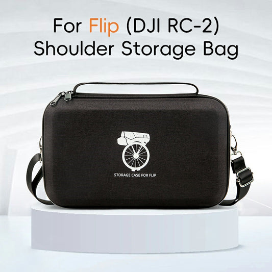 Carrying Case for DJI Flip + RC-2 Remote Controller Storage Bag RC Drone EVA Protective Bag
