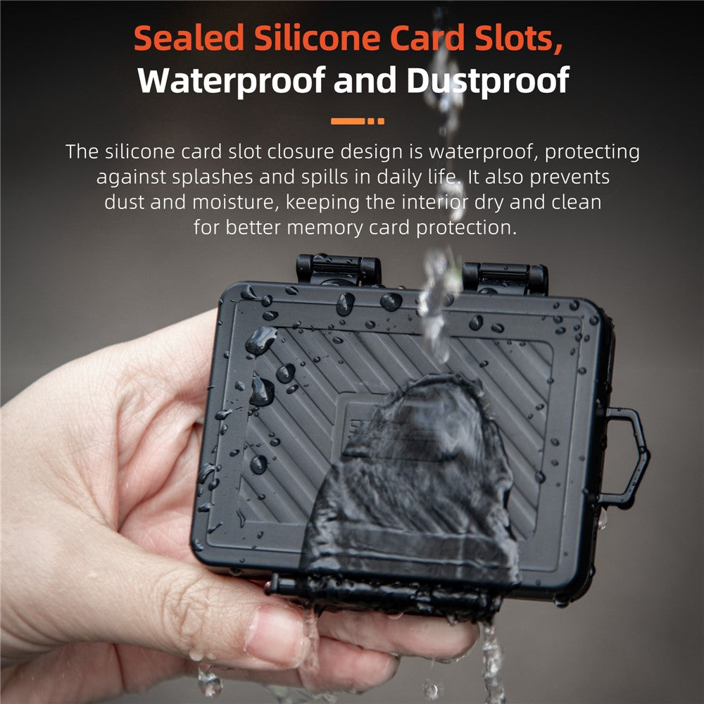 STARTRC V1 1156737 Drone Camera Remote Memory Card Case 24 Slots Storage Box for SD / TF / Nano SIM Cards