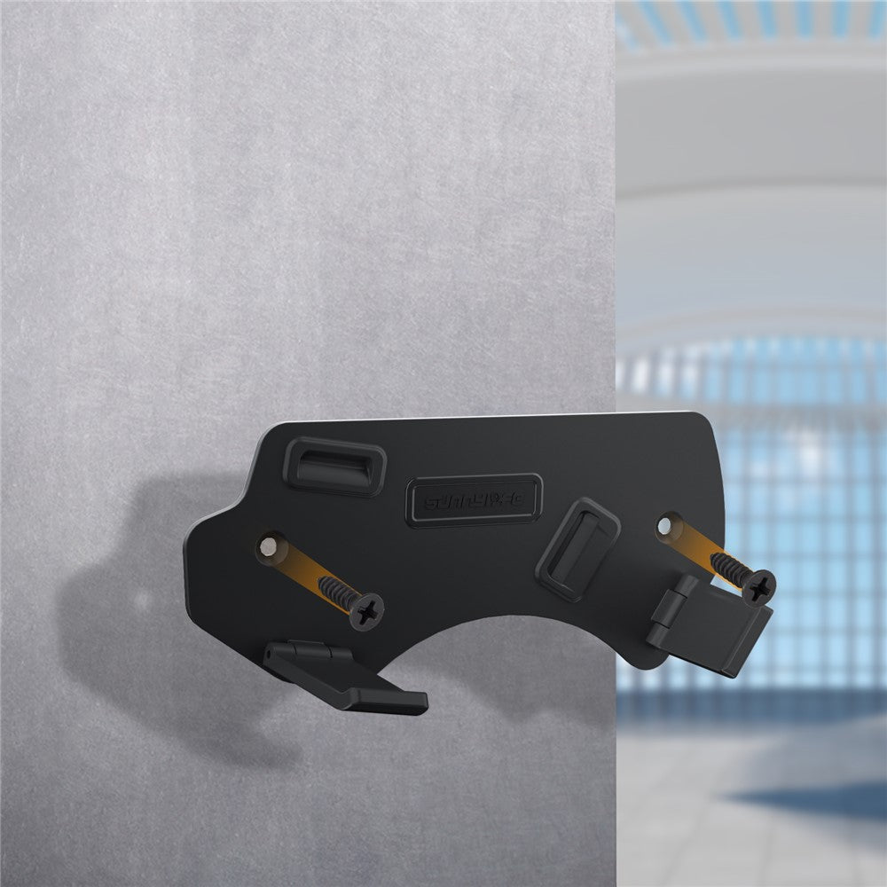 SUNNYLIFE FP-ZJ989 for DJI Flip Wall Mount Bracket Drone Storage Rack Headphone Holder