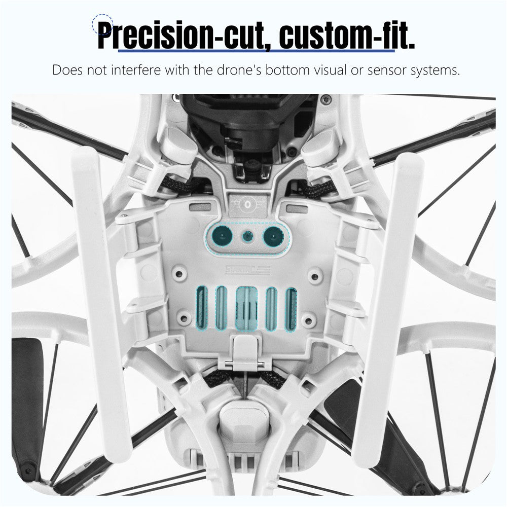STARTRC 12200085 For DJI Flip Sled Style Foldable Landing Gear 20mm Height Increase Protector
