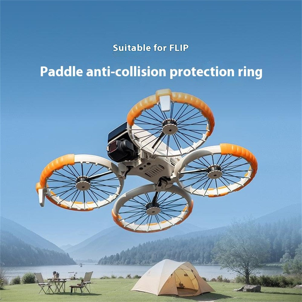 STARTRC For DJI Flip Drone Propeller Guards Shock Absorption TPU Protective Anti Collision Rings