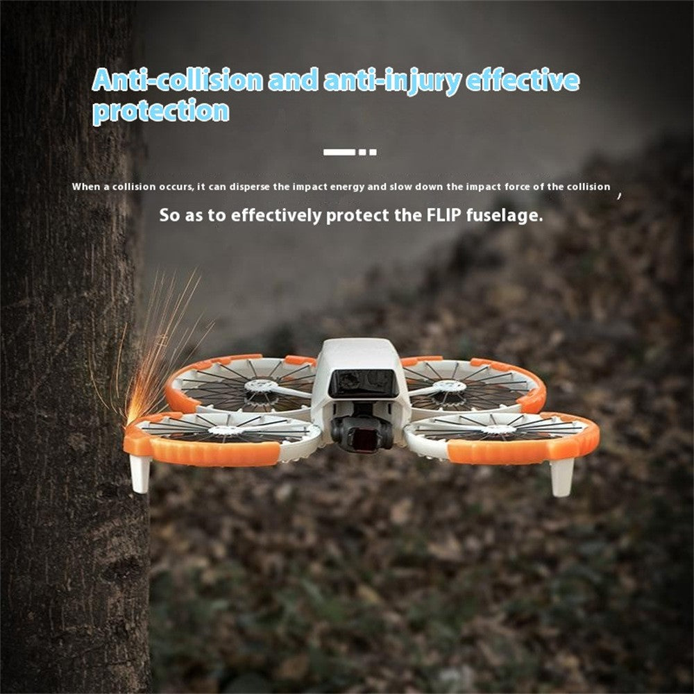 STARTRC For DJI Flip Drone Propeller Guards Shock Absorption TPU Protective Anti Collision Rings