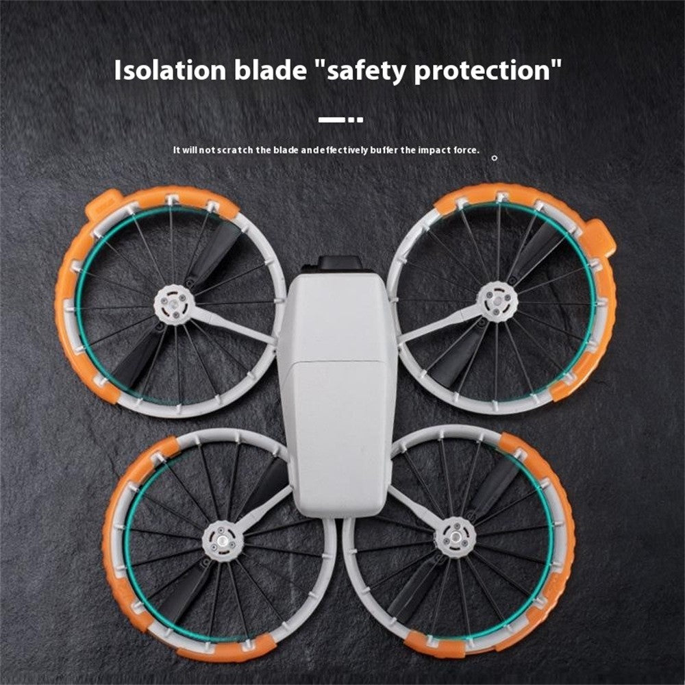 STARTRC For DJI Flip Drone Propeller Guards Shock Absorption TPU Protective Anti Collision Rings