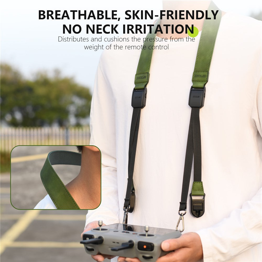 STARTRC 1146370 For DJI RC Pro / RC 2 / RC Quicklink Series Double Ended Lanyard Hands Free Strap for Remote Control