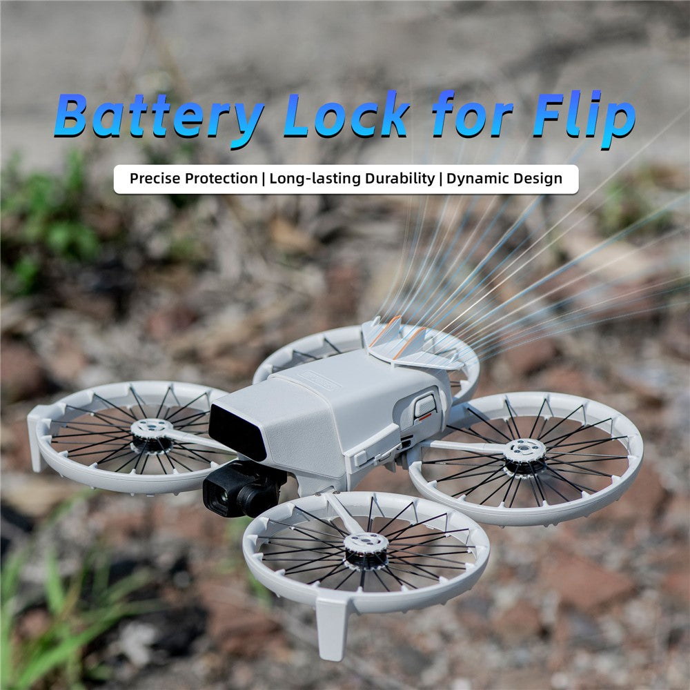 STARTRC 12200087 For DJI Flip Drone Tail Wing Battery Anti Fall Off Buckle Protective Accessory