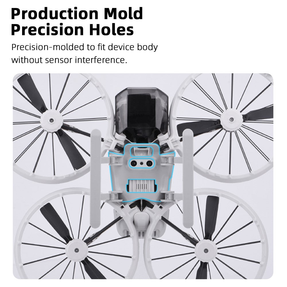 BRDRC For DJI Flip Folding Landing Gear Kickstand Height Increase Protective Legs Drone Accessory