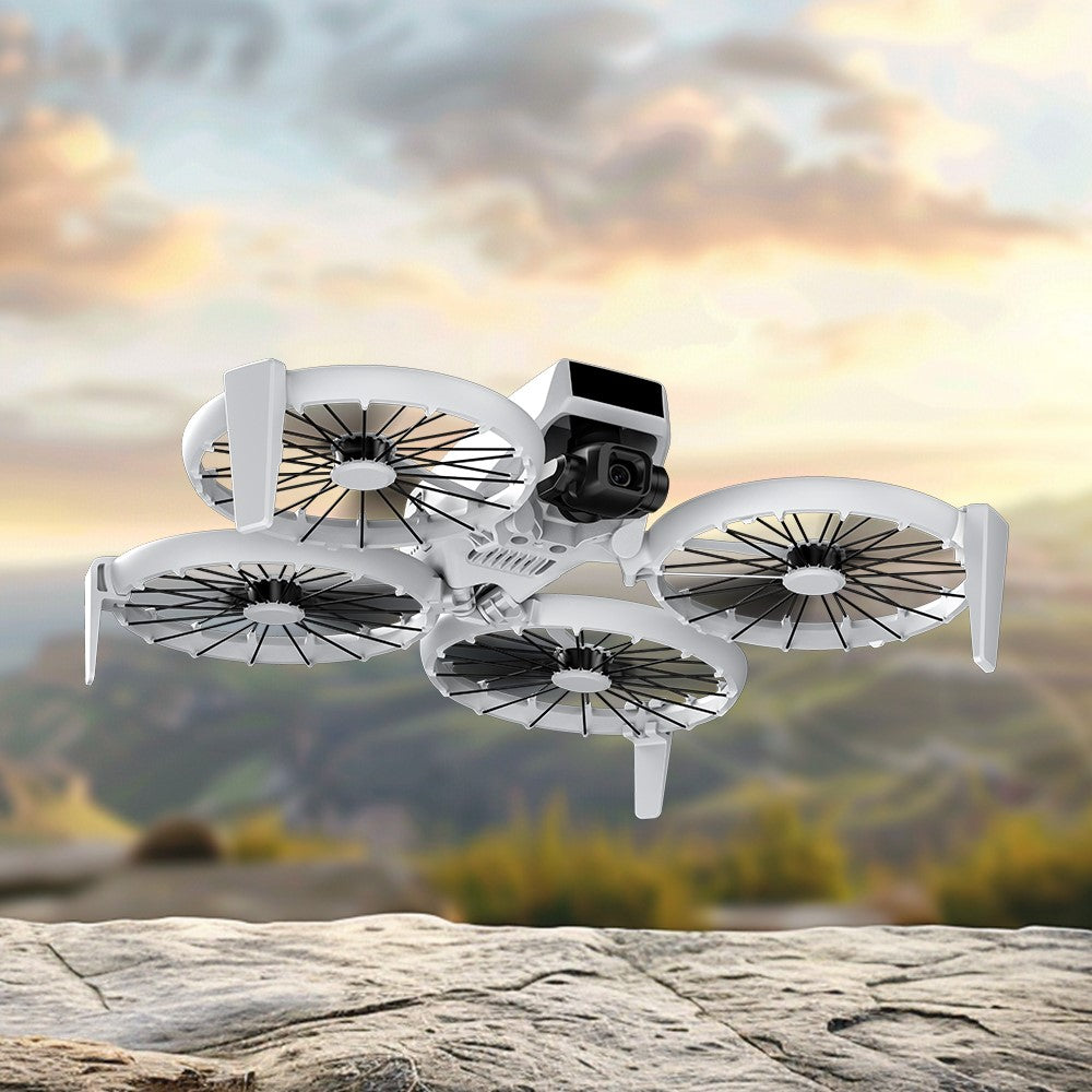 BRDRC For DJI Flip Landing Gear Gimbal Protection Height Increasing TPU Support Legs