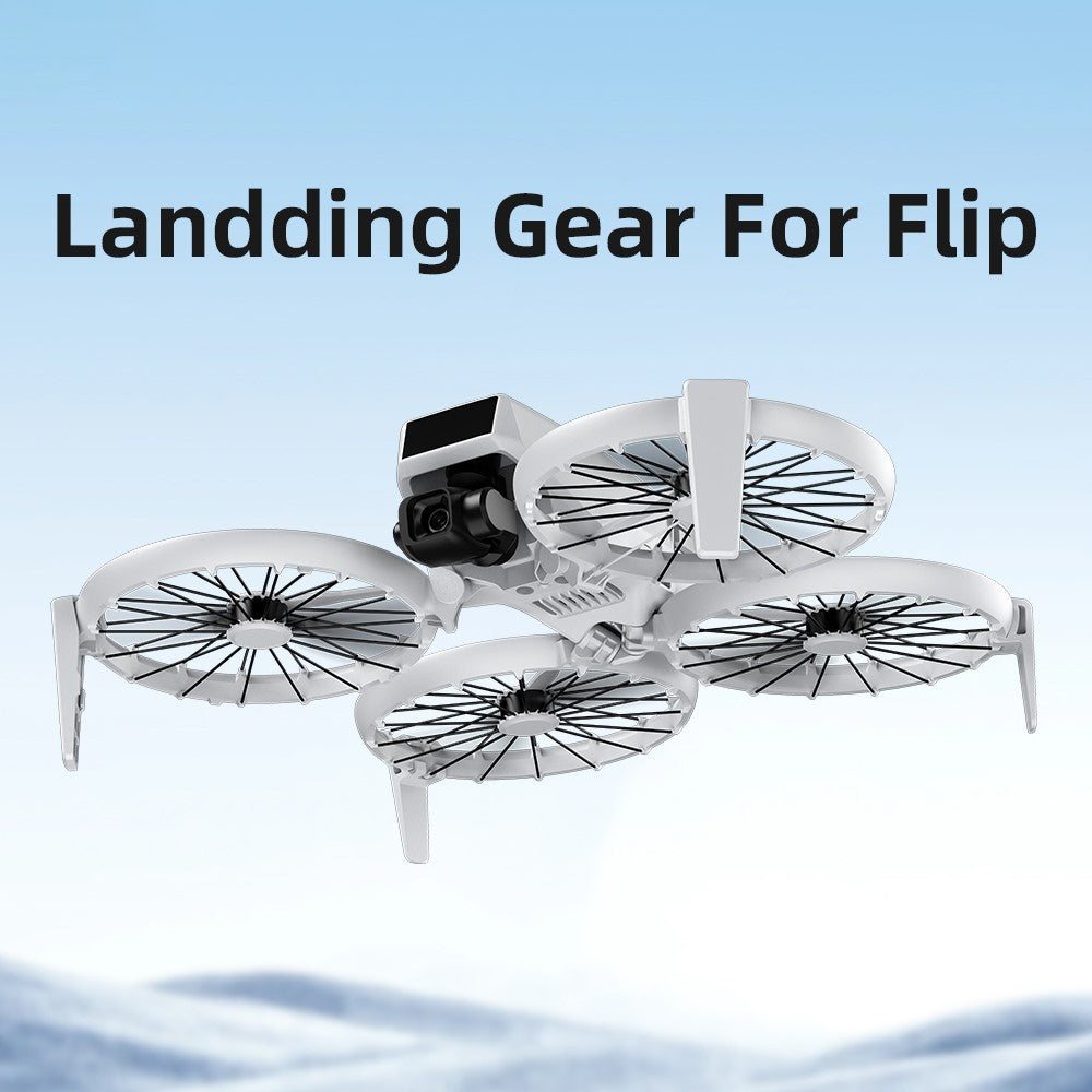 BRDRC For DJI Flip Landing Gear Gimbal Protection Height Increasing TPU Support Legs