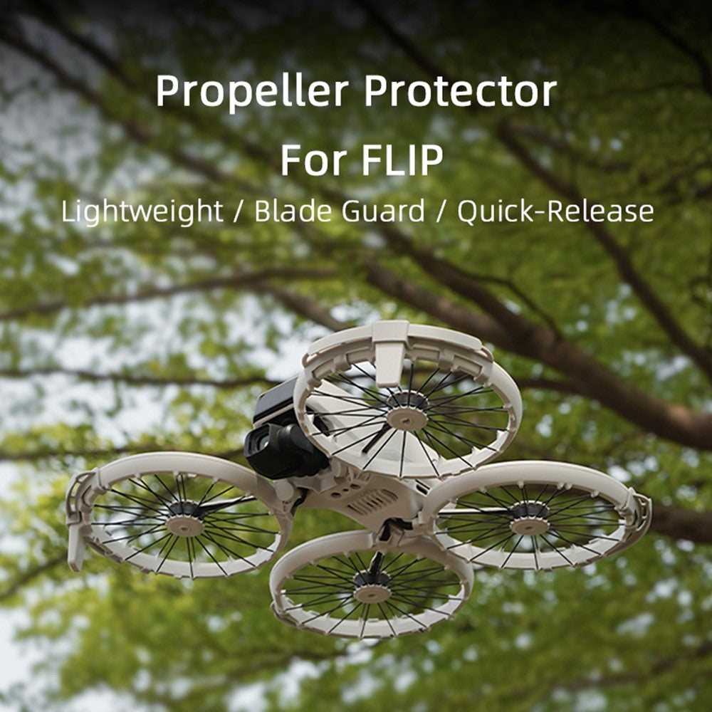 BRDRC 4Pcs For DJI Flip Propeller Protector Portable Anti-Collision ABS Guard Rings
