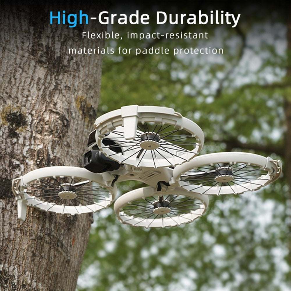 BRDRC 4Pcs For DJI Flip Propeller Protector Portable Anti-Collision ABS Guard Rings
