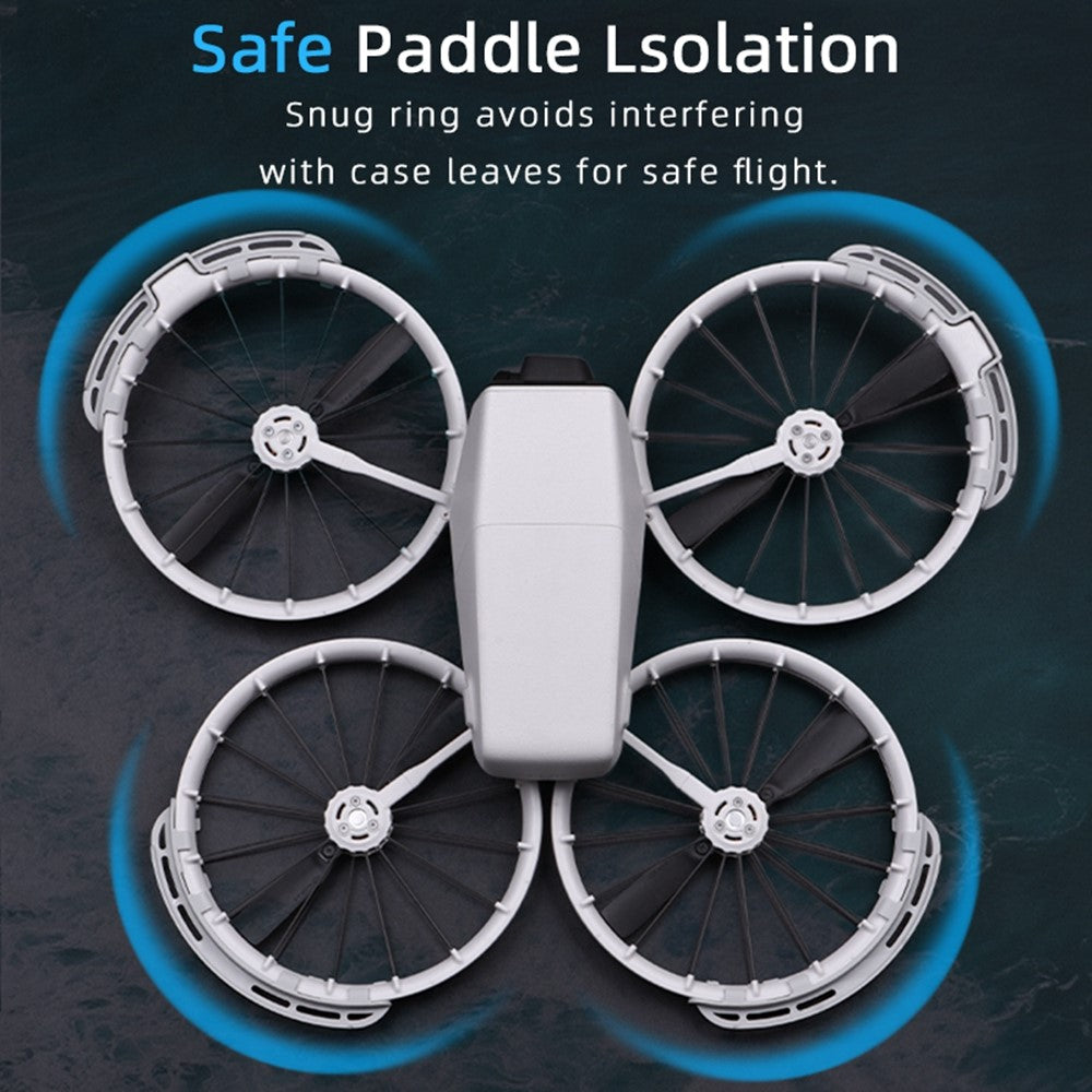 BRDRC 4Pcs For DJI Flip Propeller Protector Portable Anti-Collision ABS Guard Rings