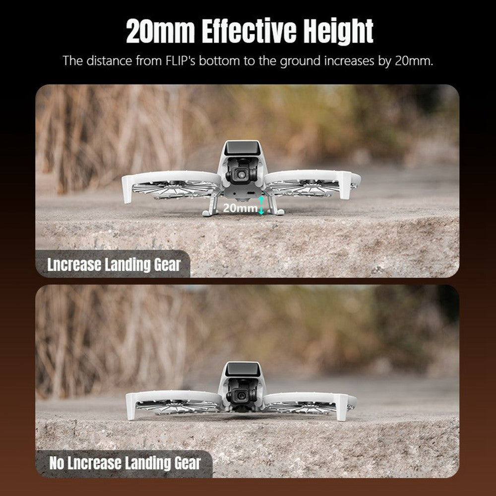 STARTRC 12200088 For DJI Flip Landing Gear with Night Light RC Drone Stand Accessory