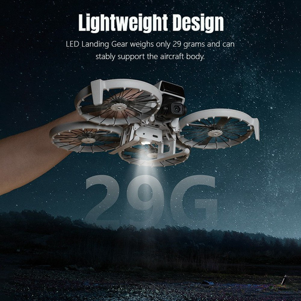 STARTRC 12200088 For DJI Flip Landing Gear with Night Light RC Drone Stand Accessory