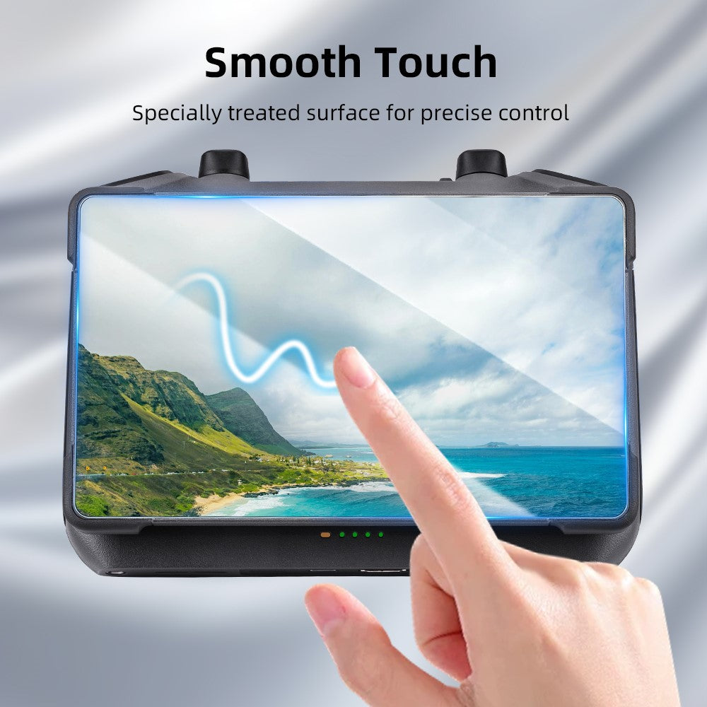 2Pcs For DJI RC Pro 2 Remote Control with Screen Ultra Thin Film Tempered Glass Screen Protector