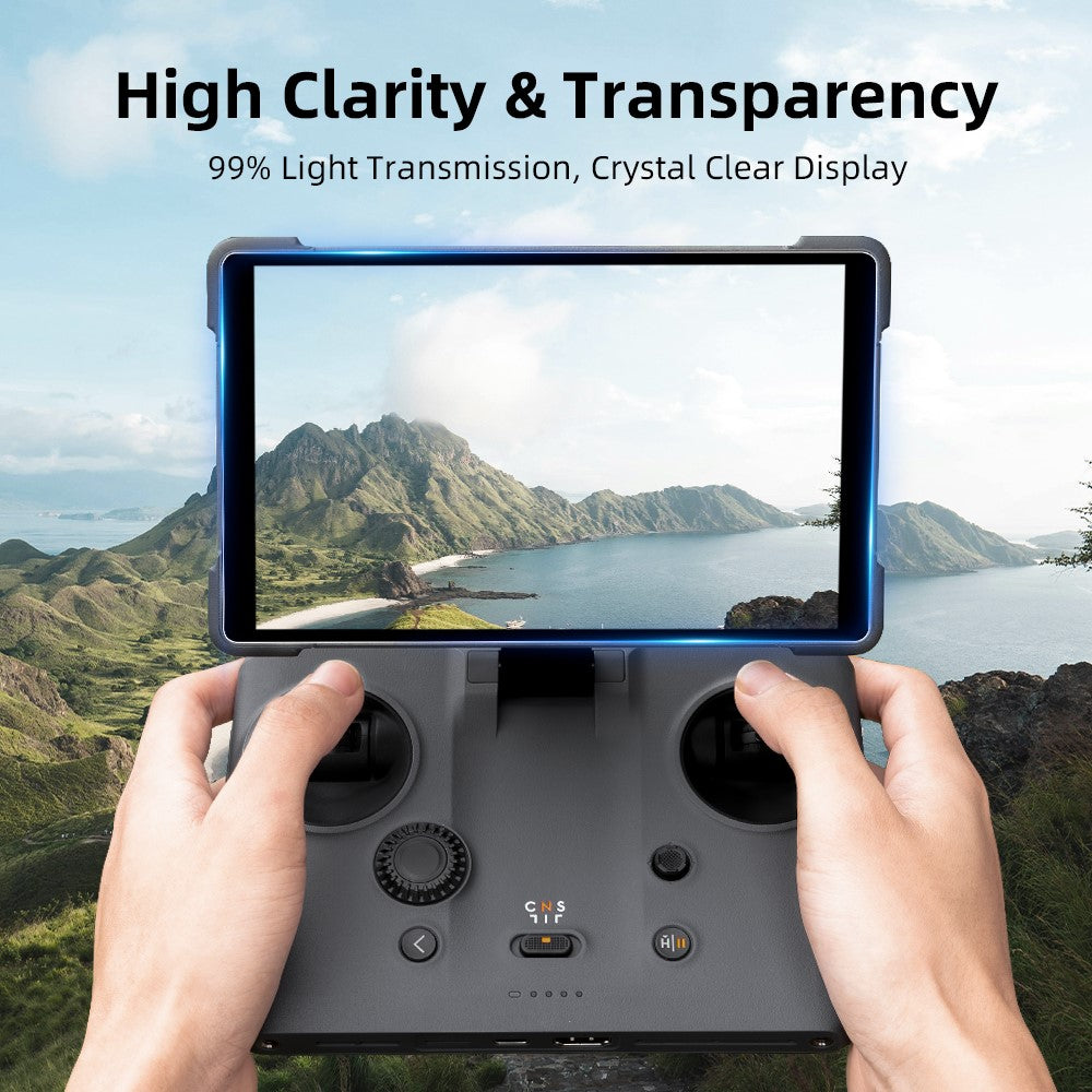 2Pcs For DJI RC Pro 2 Remote Control with Screen Ultra Thin Film Tempered Glass Screen Protector