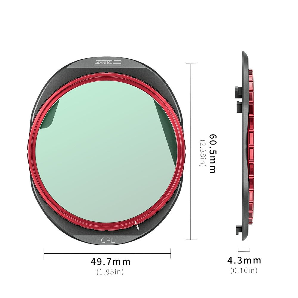STARTRC 12020055 For DJI Mavic 4 Pro CPL Polarizing Filter Drone Camera Lens Accessory